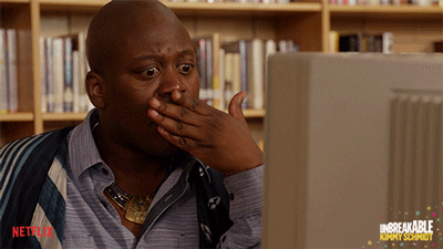 Shocked Oh My God GIF by Unbreakable Kimmy Schmidt - Find & Share on GIPHY
