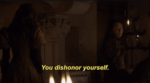 Disappointed Game Of Thrones GIF