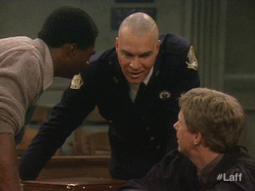 Night Court Laughing GIF by Laff Find Share on GIPHY
