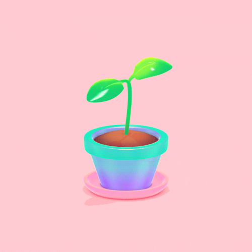 Plant Grow GIF by Michael Shillingburg - Find & Share on GIPHY
