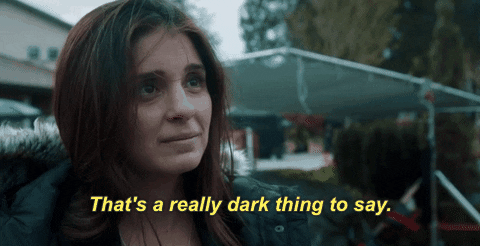 rachel shiri appleby thats a really dark thing to say season 2 premiere