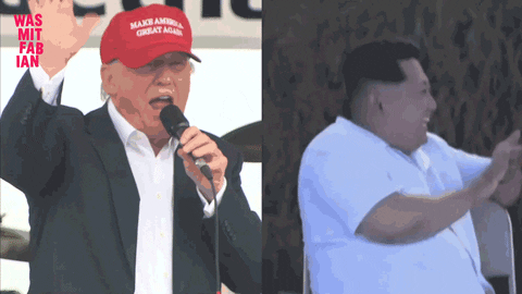 Donald Trump Love GIF by funk - Find & Share on GIPHY