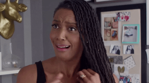 reactions shocked shock blackgirlmagic black girl magic