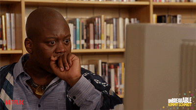 Shocked Kimmy Schmidt GIF by Unbreakable Kimmy Schmidt - Find & Share on GIPHY