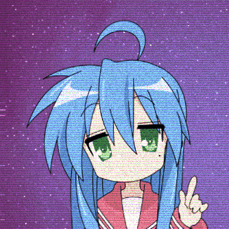 Trash Edits glitch trash lucky star aime