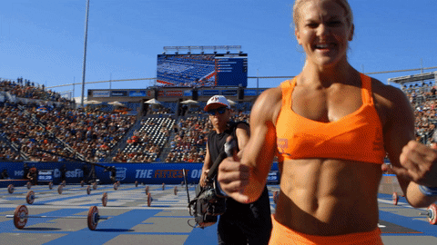 Excited Turn Up GIF by CrossFit Inc.