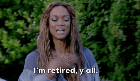 Tyra Banks retired questions to ask an interviewer gif