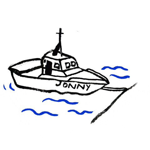 Water Boat GIF by lillen