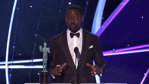 Sterling K Brown Speech GIF by SAG Awards