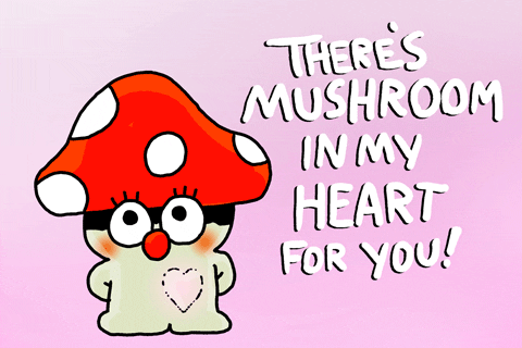 There's mushroom in my heart for you!