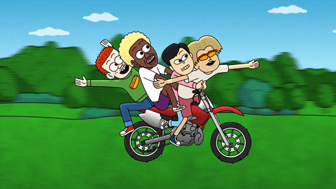 Adult Swim Friends GIF