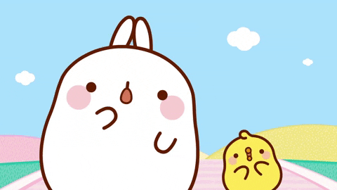 Surprise Bunny GIF by Molang.Official - Find & Share on GIPHY