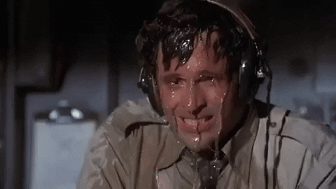 Nervous Robert Hays GIF - Find & Share on GIPHY