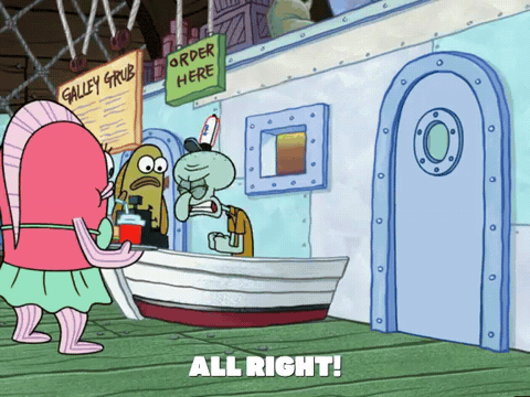 Season 5 The Two Faces Of Squidward GIF by SpongeBob SquarePants - Find ...