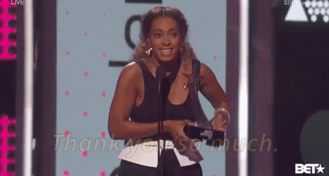 Thank You GIF by BET Awards