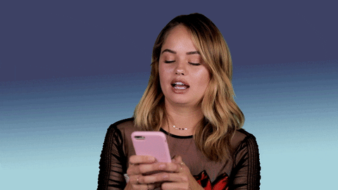 Cell Phone Swipe Left GIF by Debby Ryan - Find & Share on GIPHY