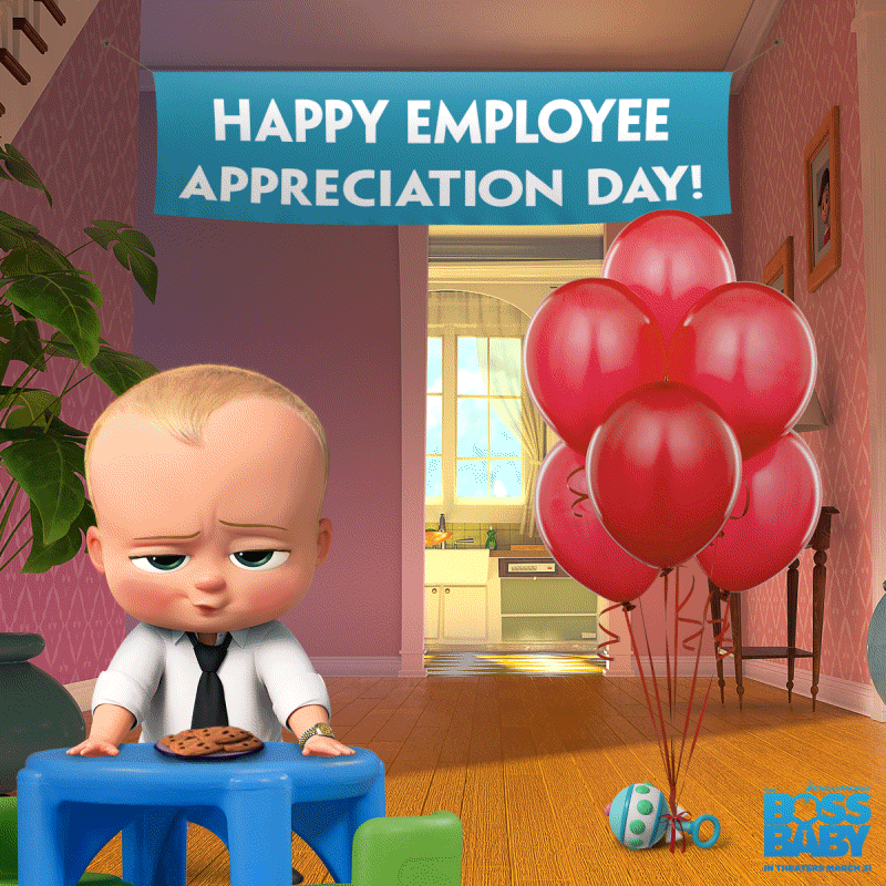Employee Appreciation Day Celebrate GIF by The Boss Baby Find & Share