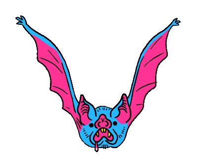 blue vampire bat
