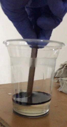 Mix The Pigments With The Resin In Transparent Glasses GIF - Find & Share on GIPHY
