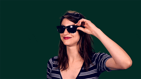 I Got U Wink GIF by Colleen Green - Find & Share on GIPHY
