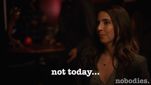 Tv Land Not Today GIF by nobodies. - Find & Share on GIPHY