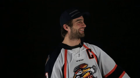 Hockey Laughing GIF by Greenville Swamp Rabbits