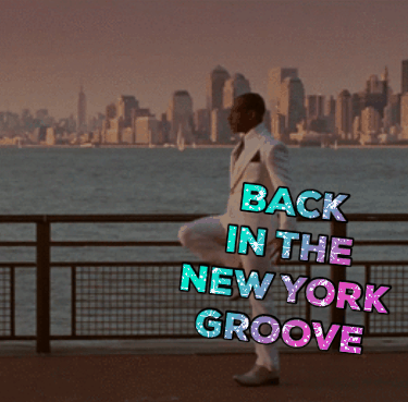 Image result for back in the ny groove gifs