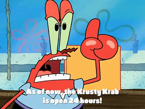 Season 4 Fear Of The Krabby Patty GIF by SpongeBob SquarePants - Find ...