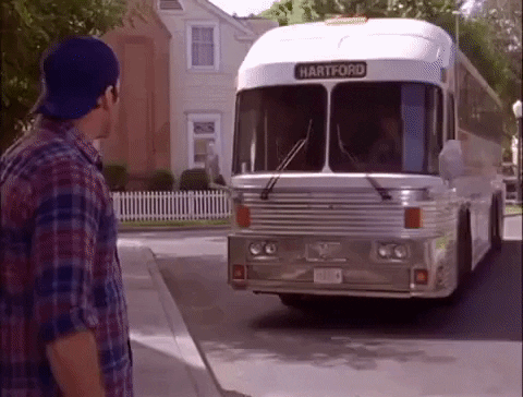 Arriving Season 2 GIF by Gilmore Girls 