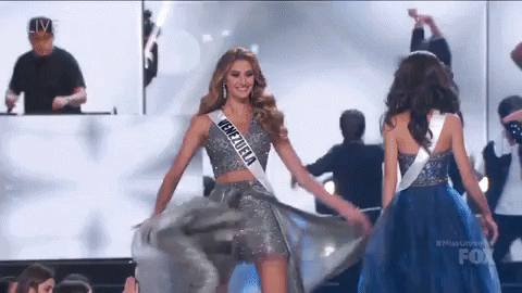 Miss Venezuela Dress Train GIF by Miss Universe - Find & Share on GIPHY