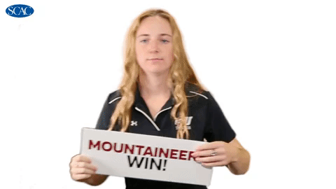 Happy Mountaineers GIF by Southern Collegiate Athletic Conference