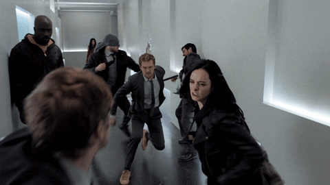 The Defenders Hallway Fight