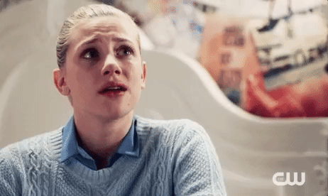  scared riverdale cw the cw betty GIF