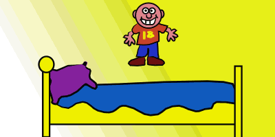 #Jump #Bounce #Silly #Cartoon #Bed GIF by daveydoodlebug - Find & Share