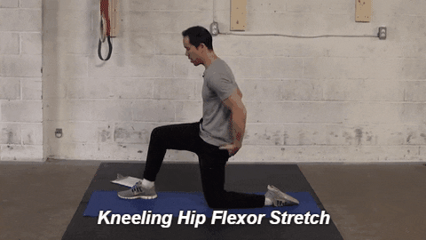 Anterior Pelvic Tilt Kneeling Hip Flexor Stretch