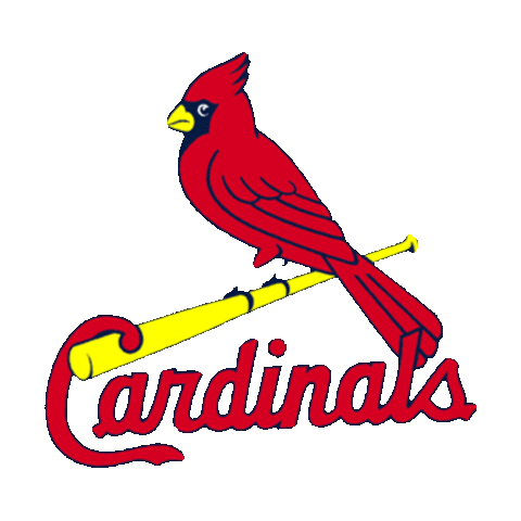 Baseball Cardinals Sticker by imoji for iOS & Android | GIPHY