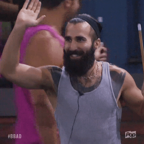 High Five Big Brother GIF by Big Brother After Dark - Find & Share on GIPHY
