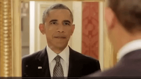 Barack Obama Smile GIF by Obama - Find & Share on GIPHY