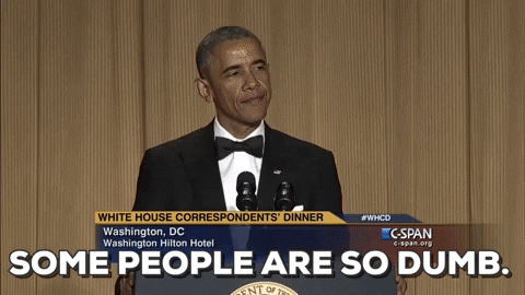 Dumb Barack Obama GIF by Obama - Find & Share on GIPHY