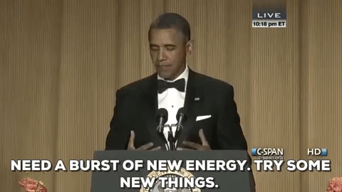 Barack Obama White House Correspondents Dinner 2013 GIF by Obama - Find & Share on GIPHY