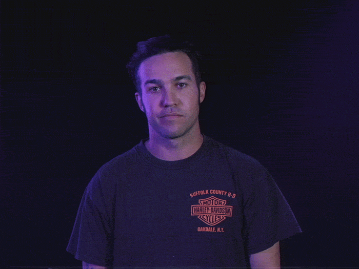 Idk shrug gif by fall out boy find share on giphy