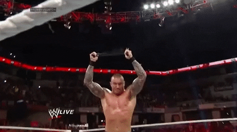 #Raw03 : John Cena Vs Randy Orton [WHC] Giphy