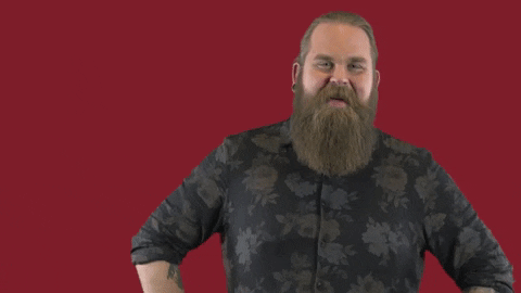 Image result for guy not laughing animated gif