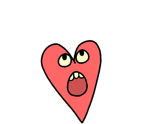 I Love You Hearts Sticker by Jason Clarke