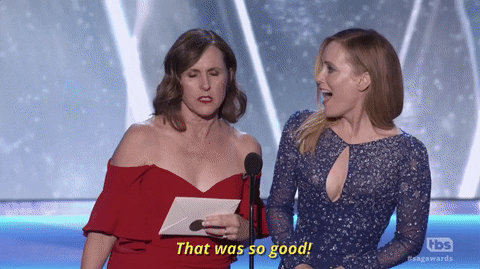 Molly Shannon GIF by SAG Awards - Find & Share on GIPHY