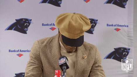 Cam Newton Football GIF by NFL - Find & Share on GIPHY