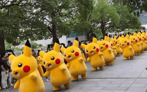pikachu parade
