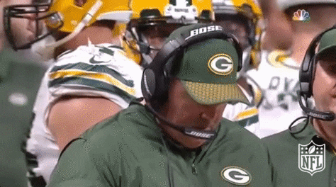 Frustrated Mike Mccarthy GIF by NFL - Find & Share on GIPHY