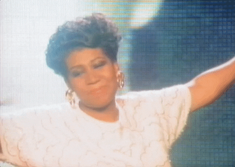 Aretha Franklin GIF by George Michael - Find & Share on GIPHY