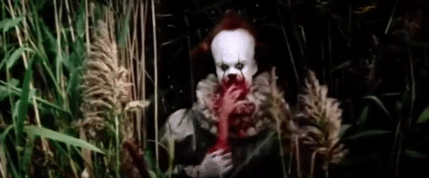 Image result for pennywise gif